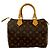 Louis Vuitton Speedy 25 Vintage Monogram Handtasche Braun