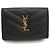Saint Laurent Tri-fold Wallet Schwarz