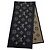 Louis Vuitton Cashmere Wool Monogram Blanket Brown Black - view 2