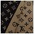 Louis Vuitton Cashmere Wool Monogram Blanket Brown Black - view 3
