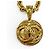 Timeless Collana a catena Chanel Vintage 94P Coco Mark D'oro