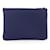 Hermès HERMES Trouse Flat PM Zip Pouch Noir Bleu Marine  - vue 2