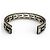 Bracciale rigido GUCCI Silver Square G Arabesque G-Cube Argento - vista 3