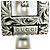 Bracciale rigido GUCCI Silver Square G Arabesque G-Cube Argento - vista 5