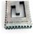 Bracciale rigido GUCCI Silver Square G Arabesque G-Cube Argento - vista 7