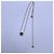 Collana con Pendente Tiffany & Co. T Series Agata Nera e Diamanti D'oro - vista 6