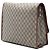 Borsa Messenger Gucci Beige GG Supreme Web - vista 2