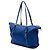 Borsa Prada Blue Saffiano Trimmed Tessuto - vista 2