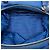 Borsa Prada Blue Saffiano Trimmed Tessuto - vista 4