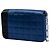 Borsa a tracolla Chanel Blue Mini Chocolate Bar in raso - vista 2