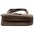 Borsa Gucci in scamosciato marrone con G quadrato Marrone scuro - vista 3