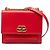 Borsa a tracolla Balenciaga Red Embossed Patent Sharp S Chain Rosso