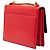 Borsa a tracolla Balenciaga Red Embossed Patent Sharp S Chain Rosso - vista 2