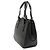 Borsa a mano in pelle nera Burberry Nero - vista 2