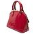 Louis Vuitton Alma BB in monogramma vernis rosso - vista 2