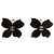 Orecchini a clip Chanel Gold CC placcati oro e smalto fiore D'oro