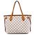 Louis Vuitton White Damier Azur Neverfull PM Bianco