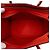 Céline Borsa Celine Orange Nano Leather Luggage Tote Rosso Arancione - vista 4