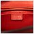 Céline Borsa Celine Orange Nano Leather Luggage Tote Rosso Arancione - vista 5