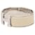 Pulseira Hermès Clic Clac H de esmalte largo bege PM  - vista 2