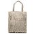 Tote Chanel Mini in scamosciato marrone con borchie e frange Beige