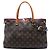 Louis Vuitton Marrone Monogram Pallas MM