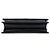 Borsa a mano Monogram Sunset in scamosciato e pelle di vitello nera Medium di Saint Laurent Nero - vista 3