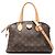 Louis Vuitton Marrone Monogram Rivoli PM