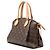 Louis Vuitton Marrone Monogram Rivoli PM - vista 2