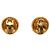 Orecchini a clip Chanel Gold Gold Plated Strass Logo Lettering D'oro - vista 2