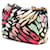 Chanel Black Medium Printed Canvas 19 Flap Nero - vista 2