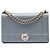 Dior Blue Small Studded in pelle di vitello Diorama Crossbody Blu chiaro