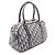 Borsa bowling Christian Dior Dior D-vibe Beige Blu navy - vista 2