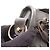 Borsa a 2 vie Balenciaga Classic Metallic Edge Mini City Marrone Metallico - vista 9