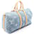Keepall Borsa Boston Monogram Denim Louis Vuitton Blu - vista 2