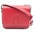 Borsa a Spalla Yves Saint Laurent Paris LE 61 Rosso