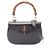 Borsa Gucci Bamboo in pelle nera Nero