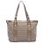 Fendi Zucca Tote Bag Beige Braun