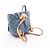 Zaino/Borsa Louis Vuitton Venice Monogram Denim Blu - vista 2