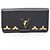 Louis Vuitton Capucines Noir Bi-fold Long Wallet Schwarz