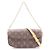 Portafoglio con Catena Louis Vuitton Ivy 2-Way Handbag Marrone