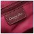 Borsa a tracolla Christian Dior Dior Trotter Bordò - vista 4