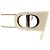 GAFAS DE SOL CHRISTIAN DIOR 30 MONTAIGNE1 SZJ1I BLANC NUEVAS Blanco - vista 5