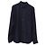 Camicia Tom Ford con bottoni in lyocell blu navy