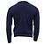 Brunello Cucinelli Pullover aus Navy Blue Kaschmir Blau Marineblau - Ansicht 4