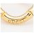 Bracciale Gucci Metal Bamboo D'oro Metallico - vista 4