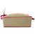 Borsa a tracolla Prada Jacquard Canvas Khaki Corda Peonia Marrone - vista 3