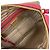 Borsa a tracolla Prada Jacquard Canvas Khaki Corda Peonia Marrone - vista 6
