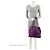 Tote Prada Tessuto Jeweled Pietre - VENTE FINALE Violet - vue 5