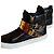 Giuseppe Zanotti Sneakers Alte Rockhopper in Pelle Nera Nero - vista 2